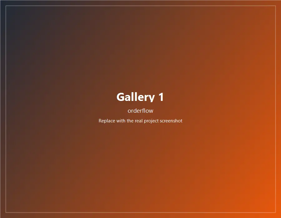 OrderFlow gallery placeholder 1