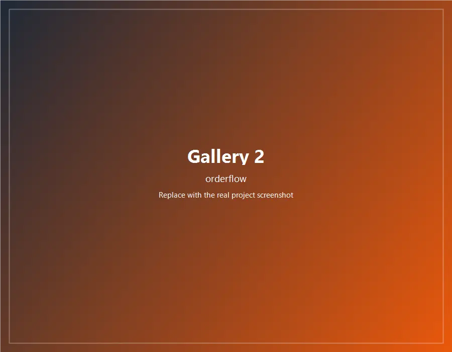 OrderFlow gallery placeholder 2